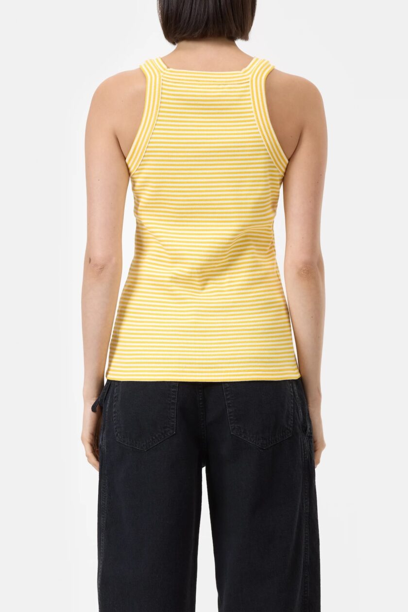TOP  COLOR AMARILLO-BLANCO CLOSED - Imagen 3
