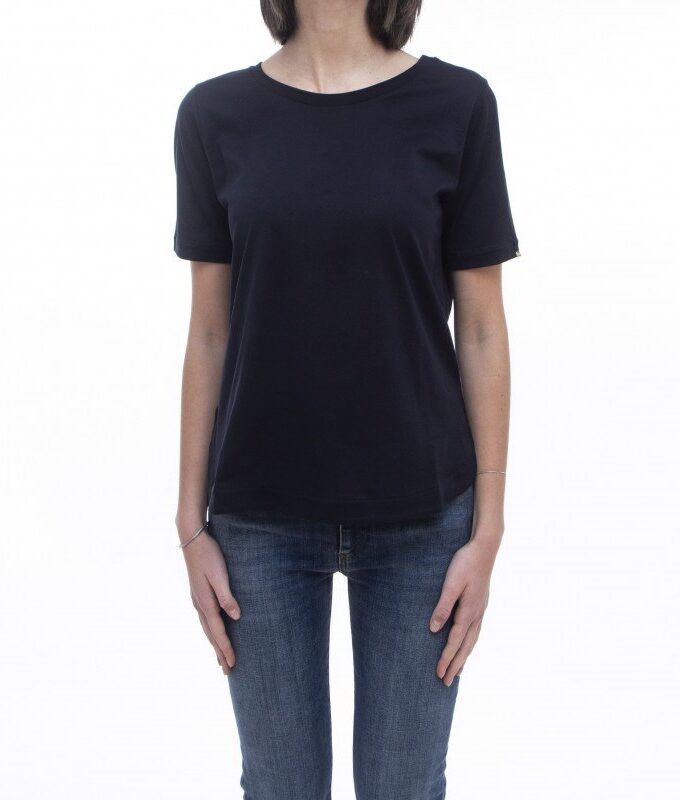 CAMISETA COLOR AZUL MARINO HERNO