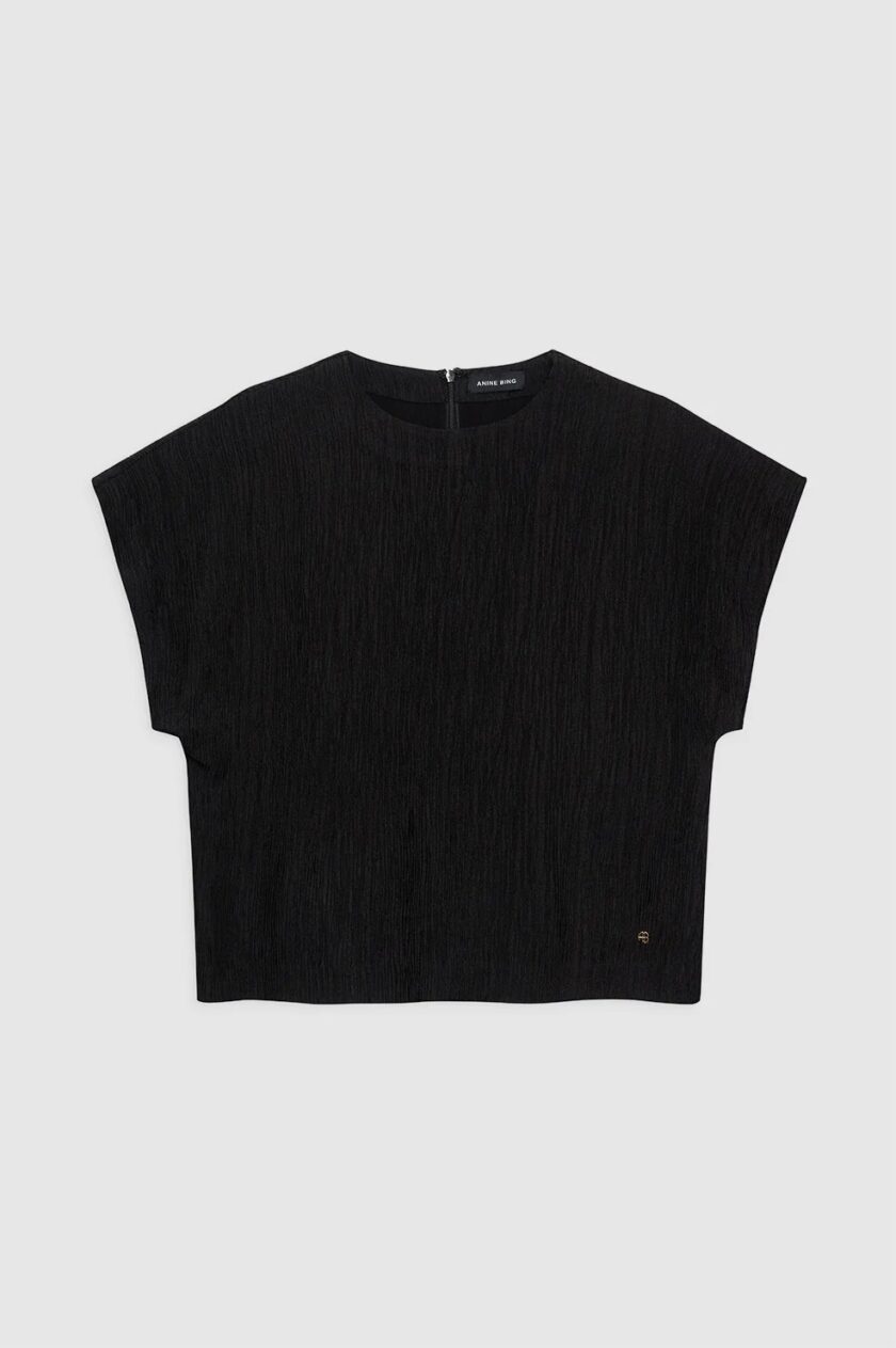 TOP  COLOR NEGRO ANINE BING