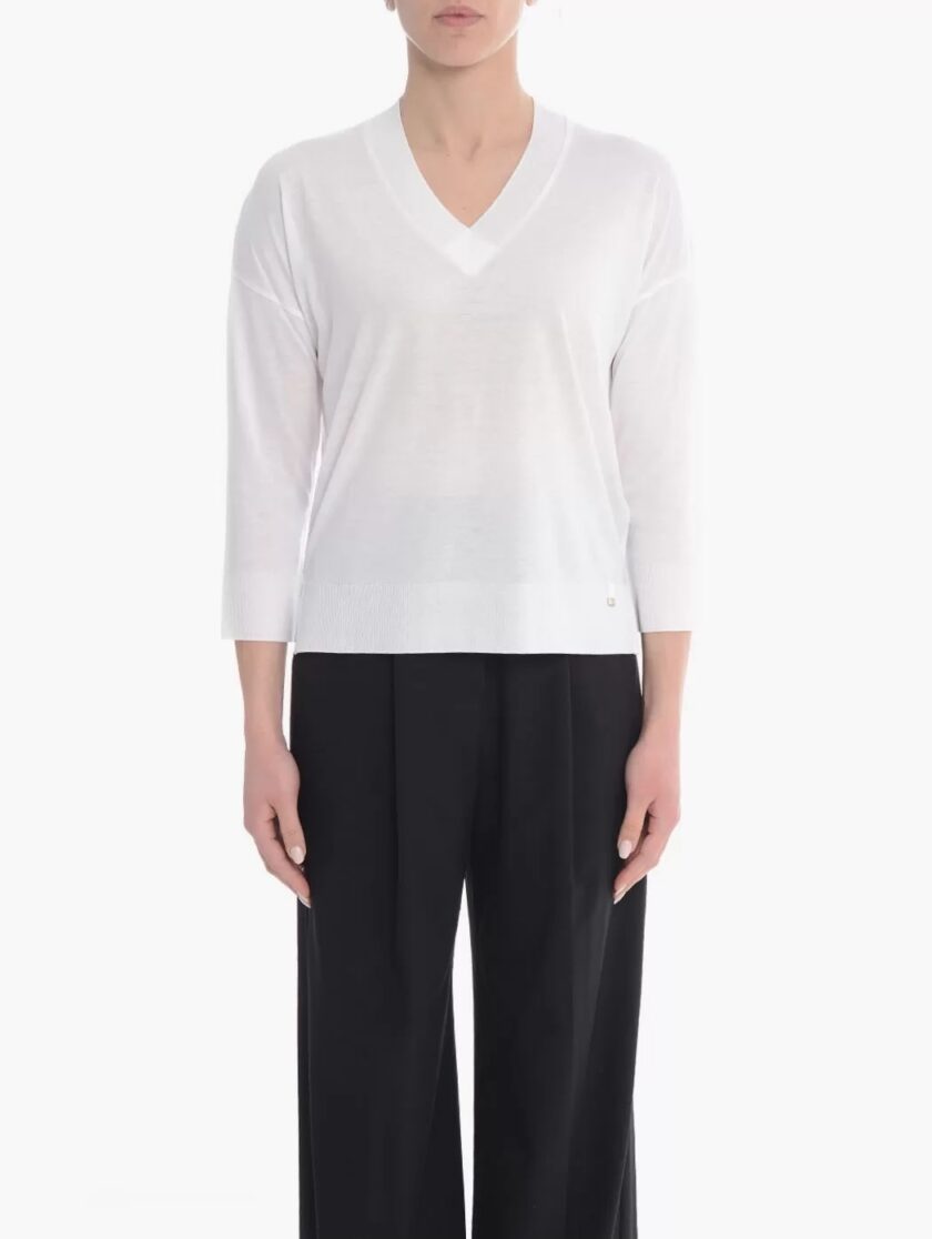 JERSEY  COLOR BLANCO HERNO