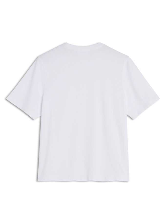 CAMISETA CÓMODA CON PARCHE DE CABEZA DE ZORRO MAISON KITSUNE