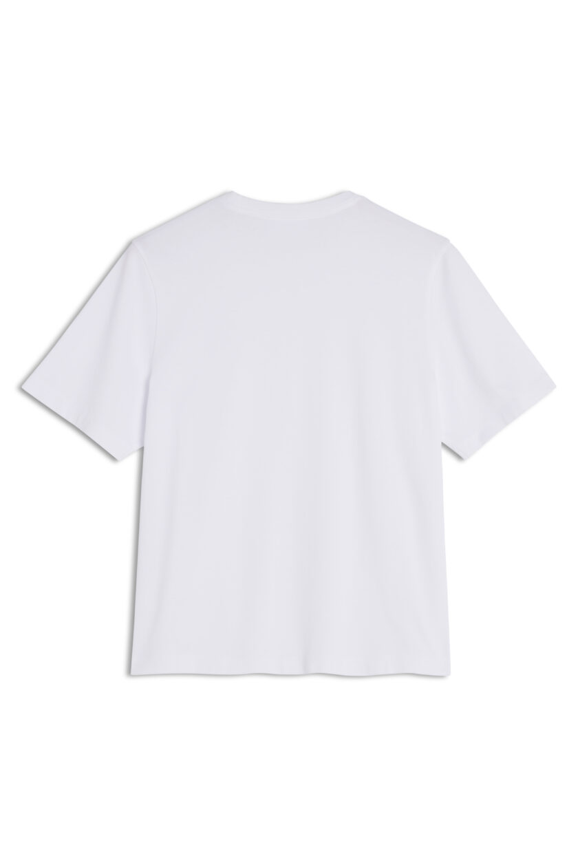 CAMISETA CÓMODA CON PARCHE DE CABEZA DE ZORRO MAISON KITSUNE - Imagen 2