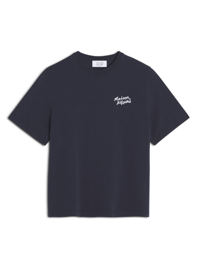 CAMISETA CONFORTABLE CON LETRAS DE ESCRITURA DE MAISON KITSUNE
