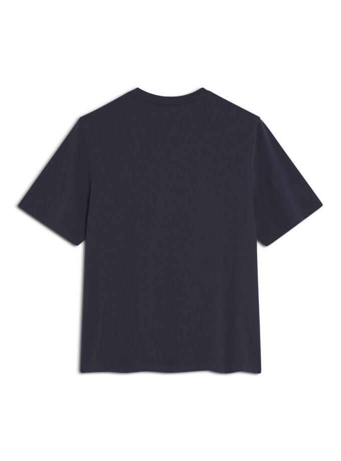 CAMISETA CÓMODA CON PARCHE DE CABEZA DE ZORRO MAISON KITSUNE