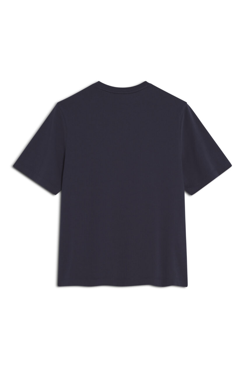 CAMISETA CÓMODA CON PARCHE DE CABEZA DE ZORRO MAISON KITSUNE - Imagen 2