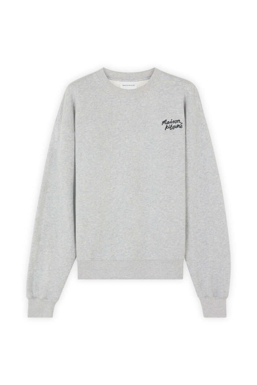 SUDADERA CONFORT CON LETRAS DE ESCRITURA DE MAISON KITSUNE - Imagen 3
