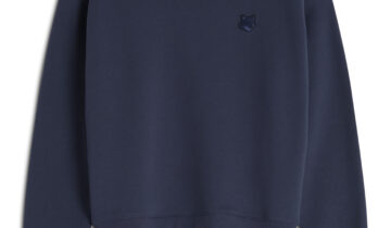 SUDADERA CONFORTABLE CON PARCHE DE CABEZA DE ZORRO MAISON KITSUNE