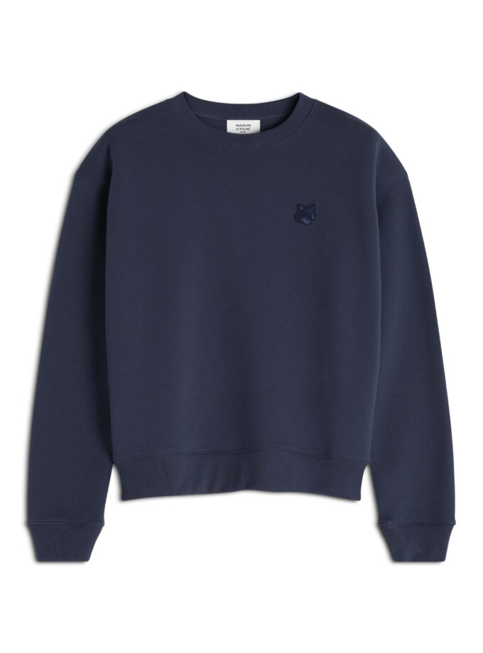 SUDADERA CONFORTABLE CON PARCHE DE CABEZA DE ZORRO MAISON KITSUNE