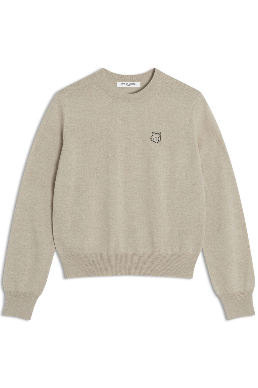 JERSÉI REGULAR CON PARCHE DE CABEZA DE ZORRO MAISON KITSUNE - Imagen 3