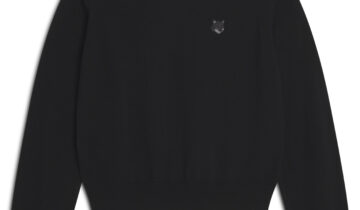 JERSEY  REGULAR CON PARCHE DE CABEZA DE ZORRO MAISON KITSUNE