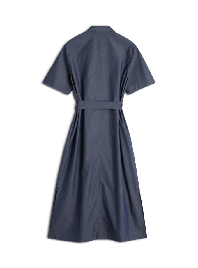 VESTIDO CAMISA CON DOBLE BOLSILLO MAISON KITSUNE