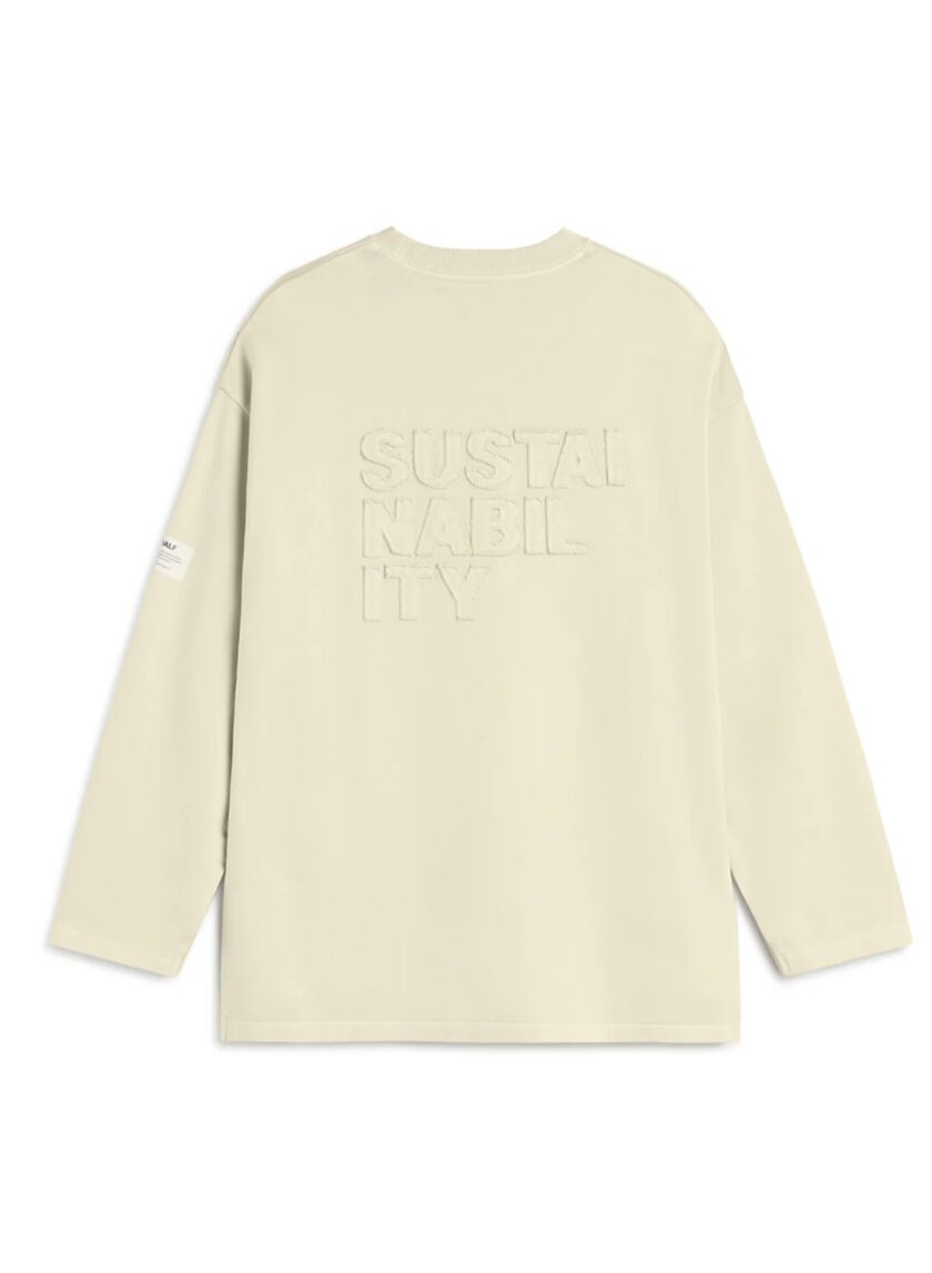 SUDADERA SUSTAIN AMARILLO ECOALF