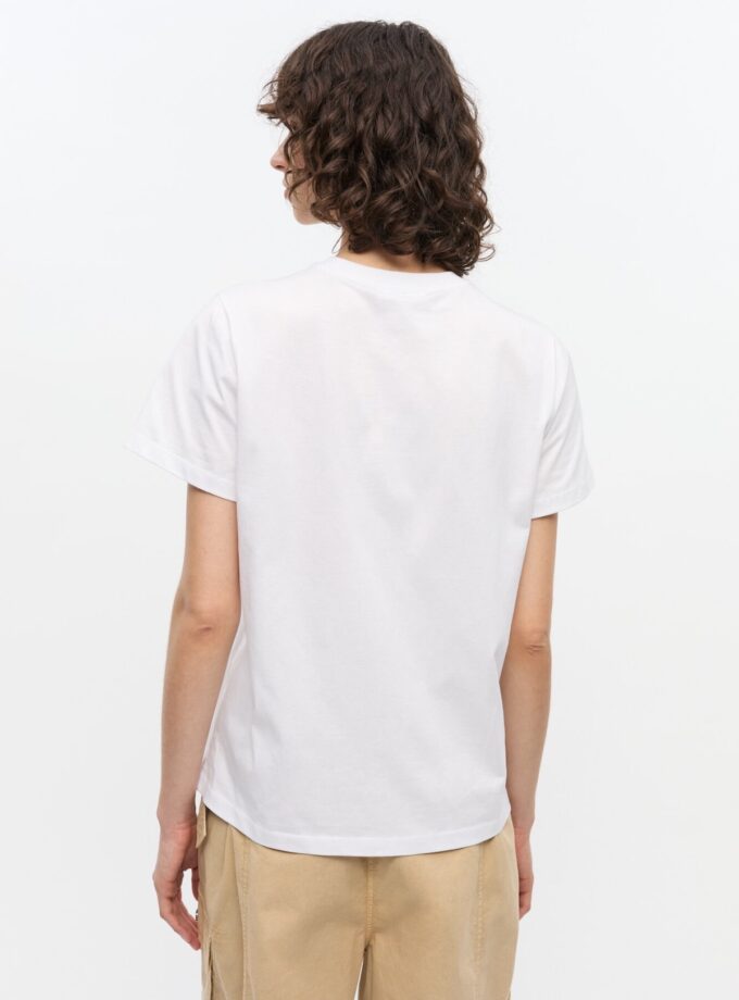 CAMISETA COLOR blanco GANNI