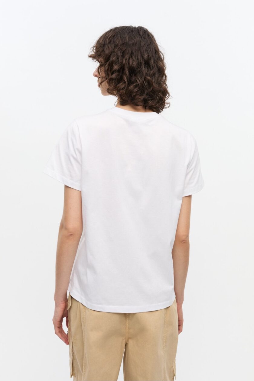 CAMISETA  COLOR blanco GANNI - Imagen 3