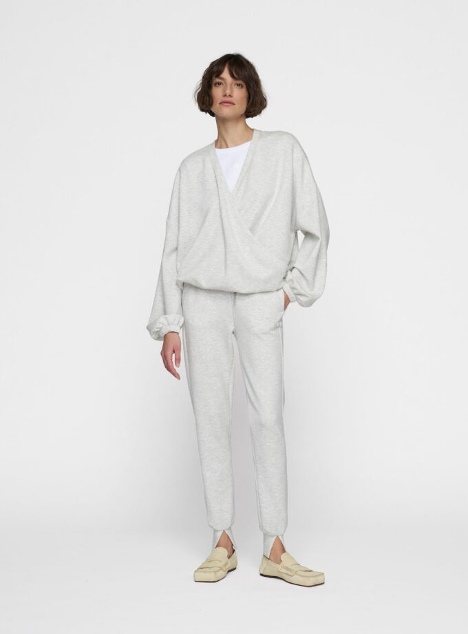 PANTALON  COLOR GRIS CLARO 10DAYS