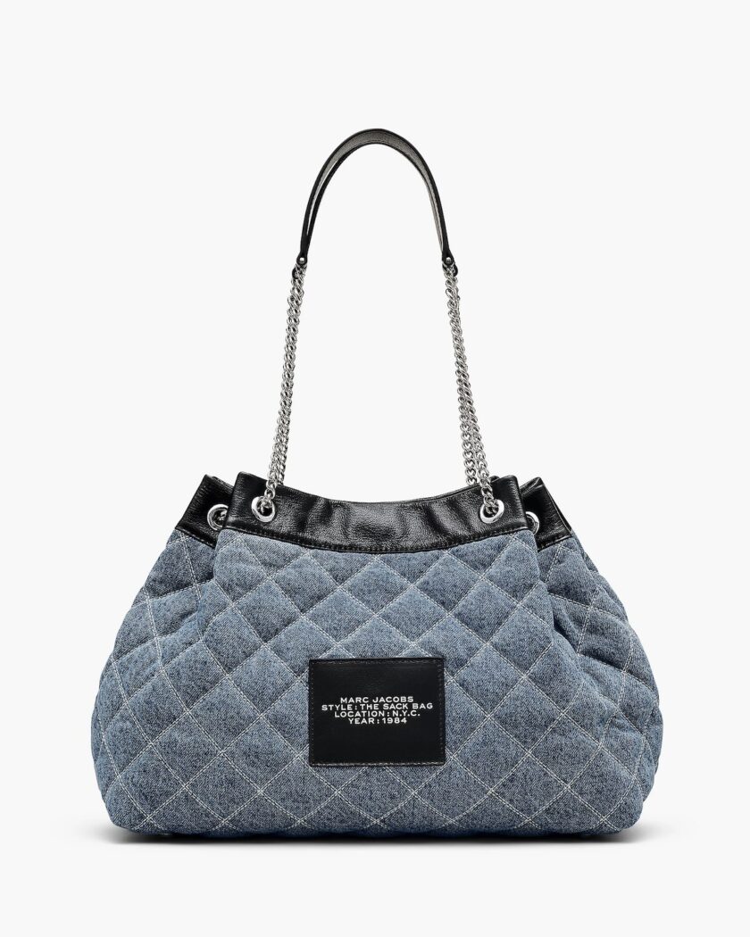 The Quilted
Denim Large Chain Sack Bag MARC JACOBS - Imagen 3