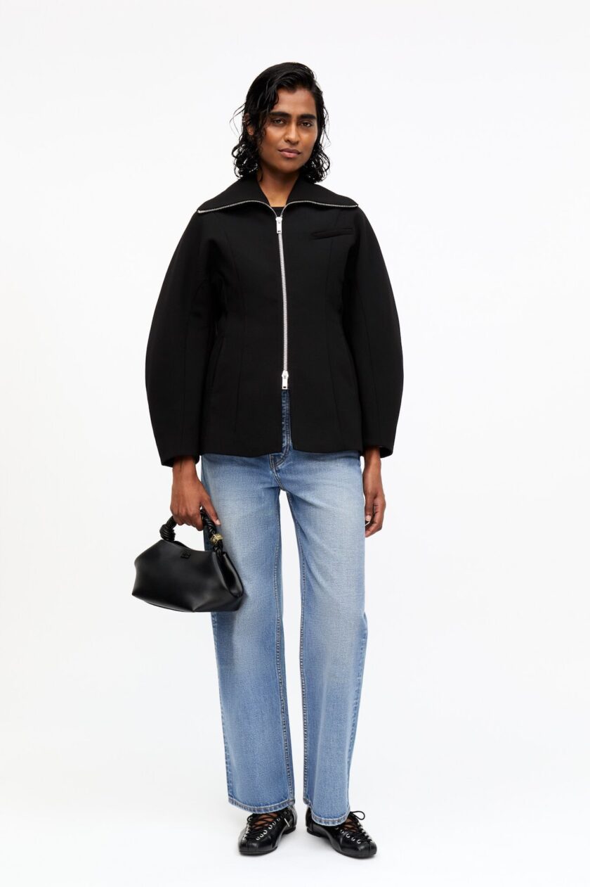 Bolso Bou pequeño negro de GANNI - Imagen 3