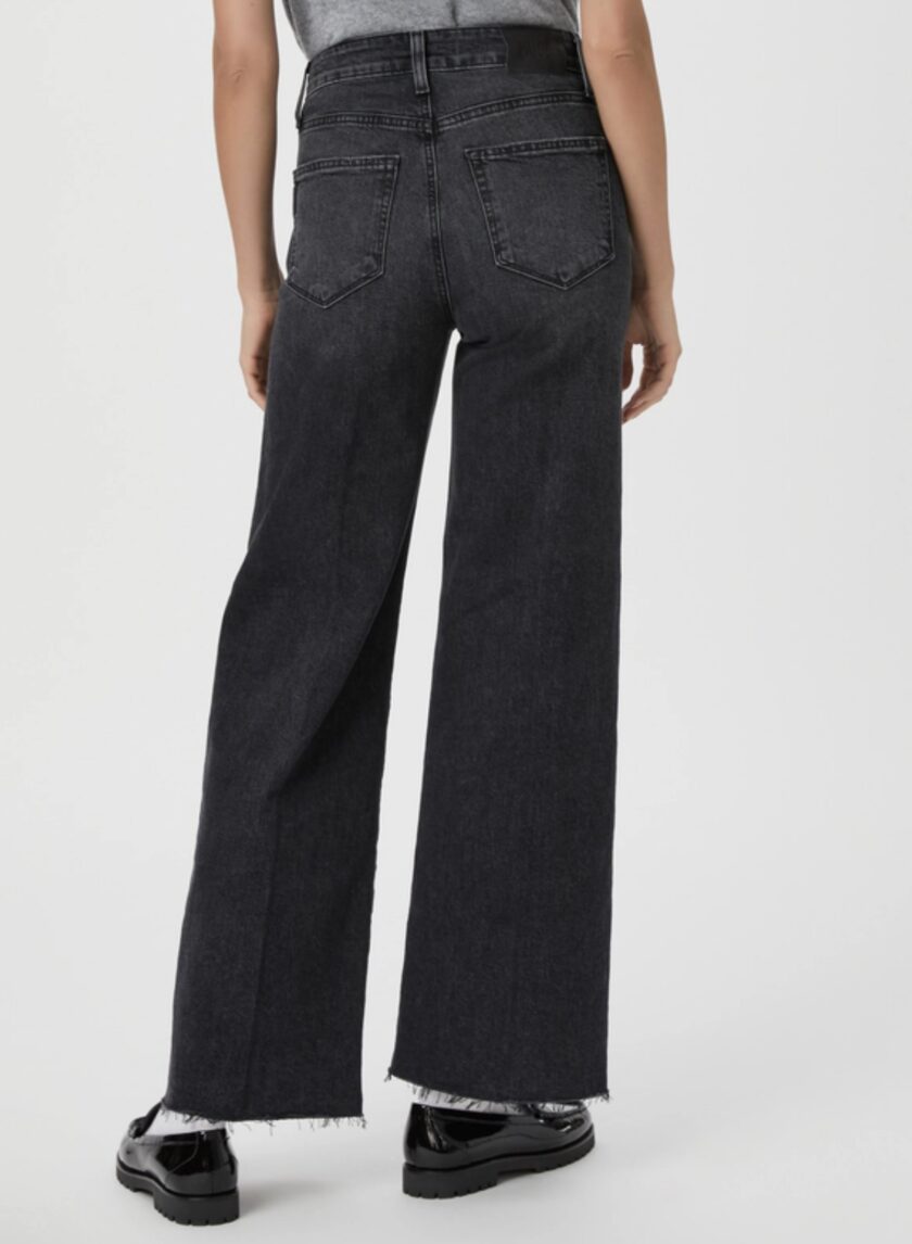 PANTALON  COLOR NEGRO PAIGE - Imagen 2