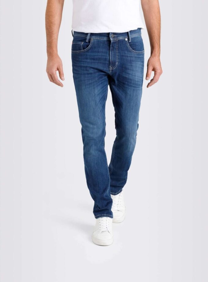 PANTALON COLOR AZUL MAC