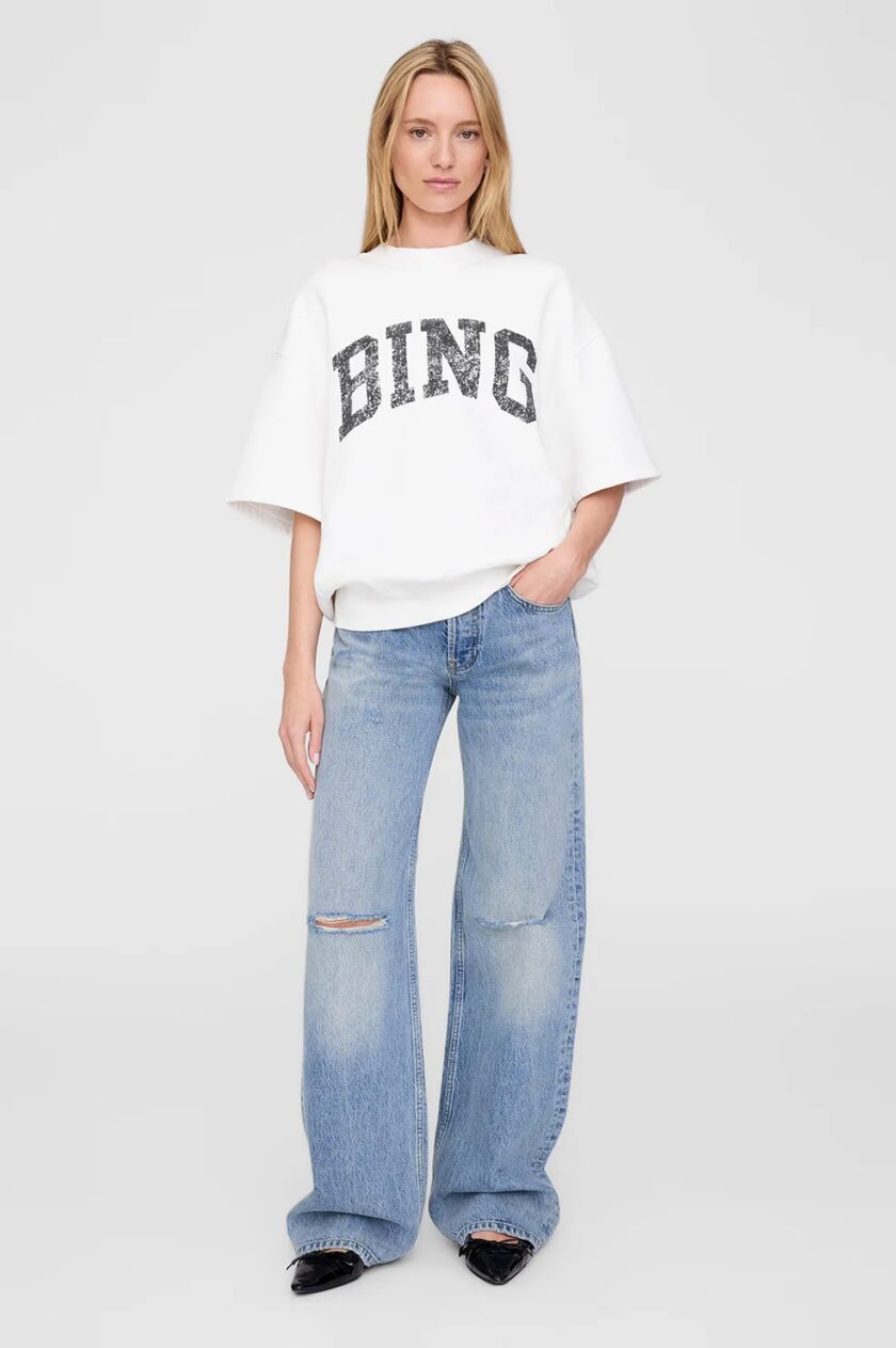 CAMISETA  COLOR BLANCO ANINE BING - Imagen 2