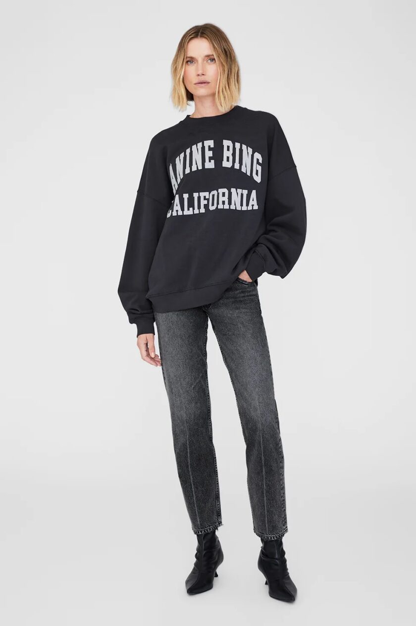 JERSEY  COLOR gris ANINE BING - Imagen 3
