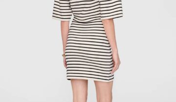 VESTIDO  COLOR BLANCO ANINE BING