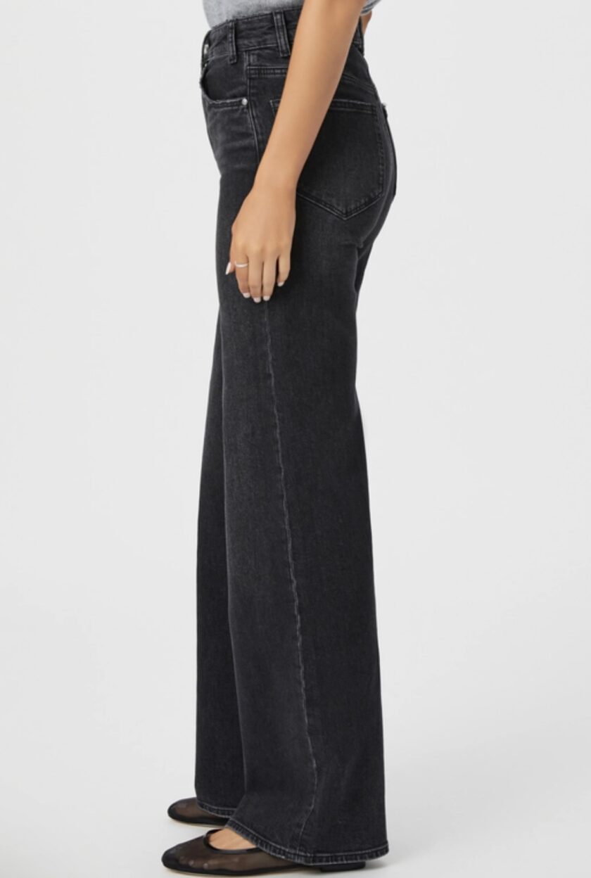 PANTALON  COLOR NEGRO PAIGE - Imagen 2