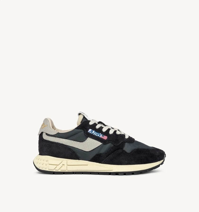 ZAPATILLAS REELWIND LOW EN NYLON Y ANTE NEGRO Autry