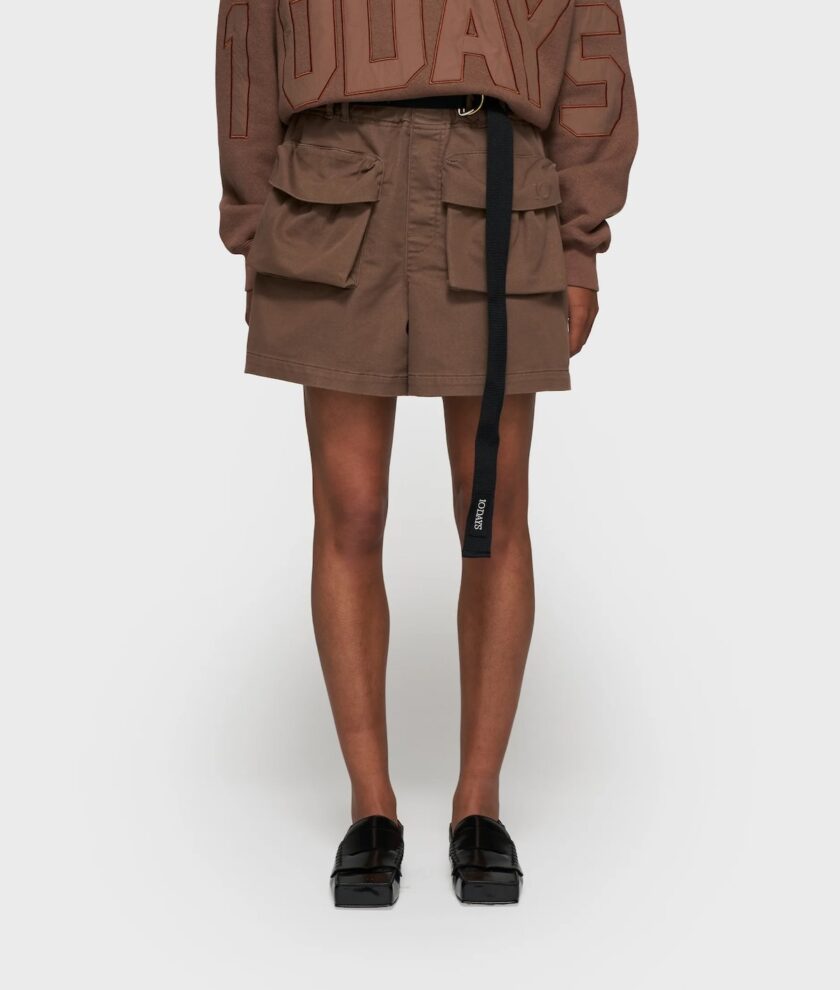 BERMUDAS  COLOR marron 10DAYS - Imagen 3