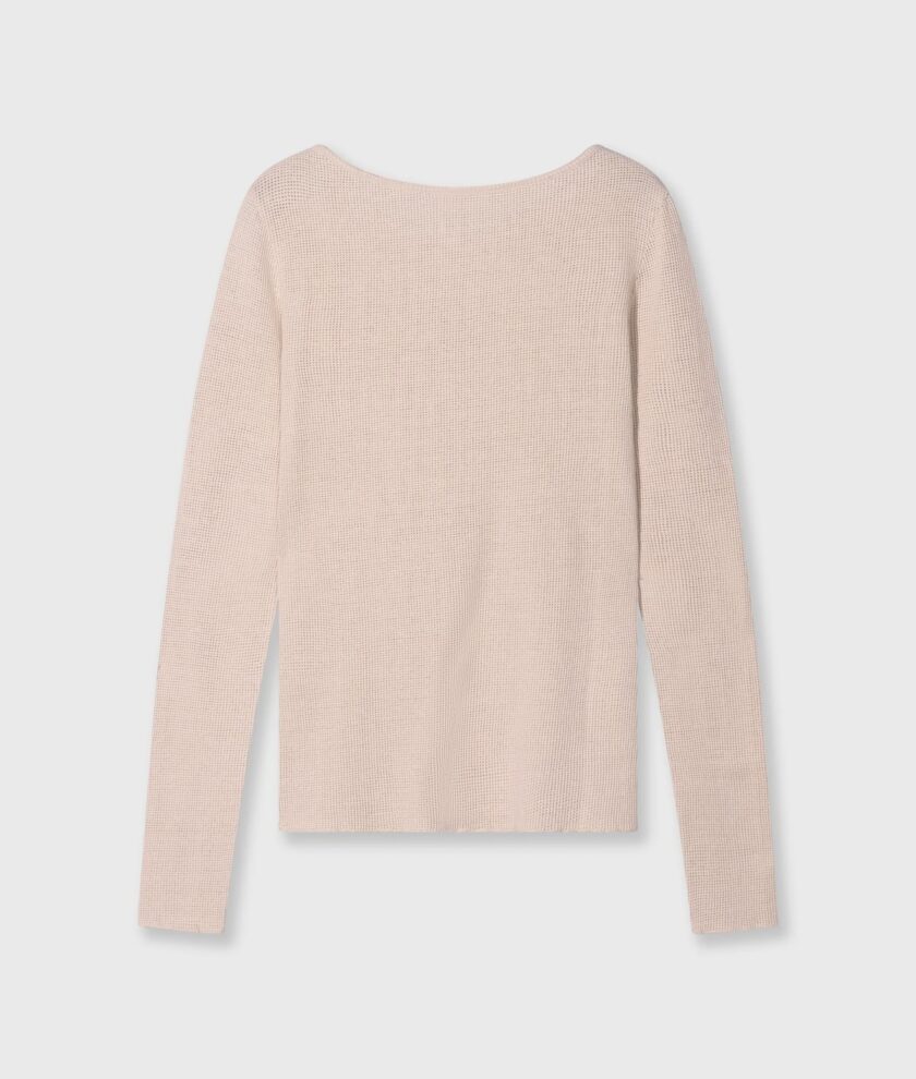 CAMISETA  COLOR beige 10DAYS - Imagen 2