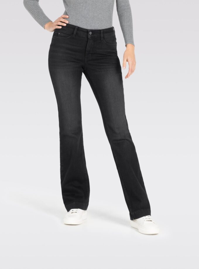 PANTALON COLOR LAVADO COMERCIAL NEGRO USADO MAC