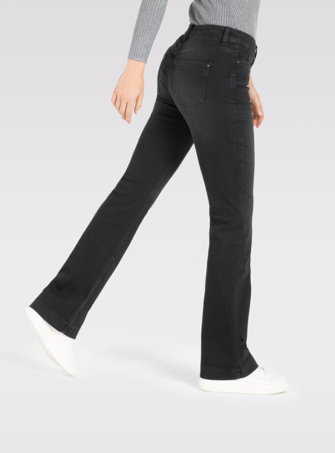 PANTALON COLOR LAVADO COMERCIAL NEGRO USADO MAC