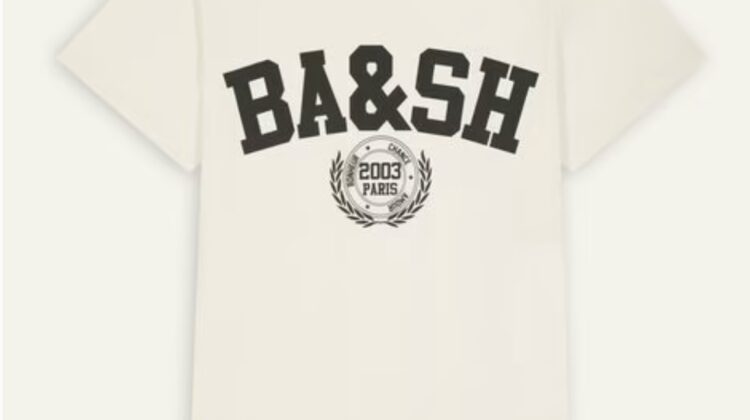 camiseta de espíritu universitario Ioni BA&SH