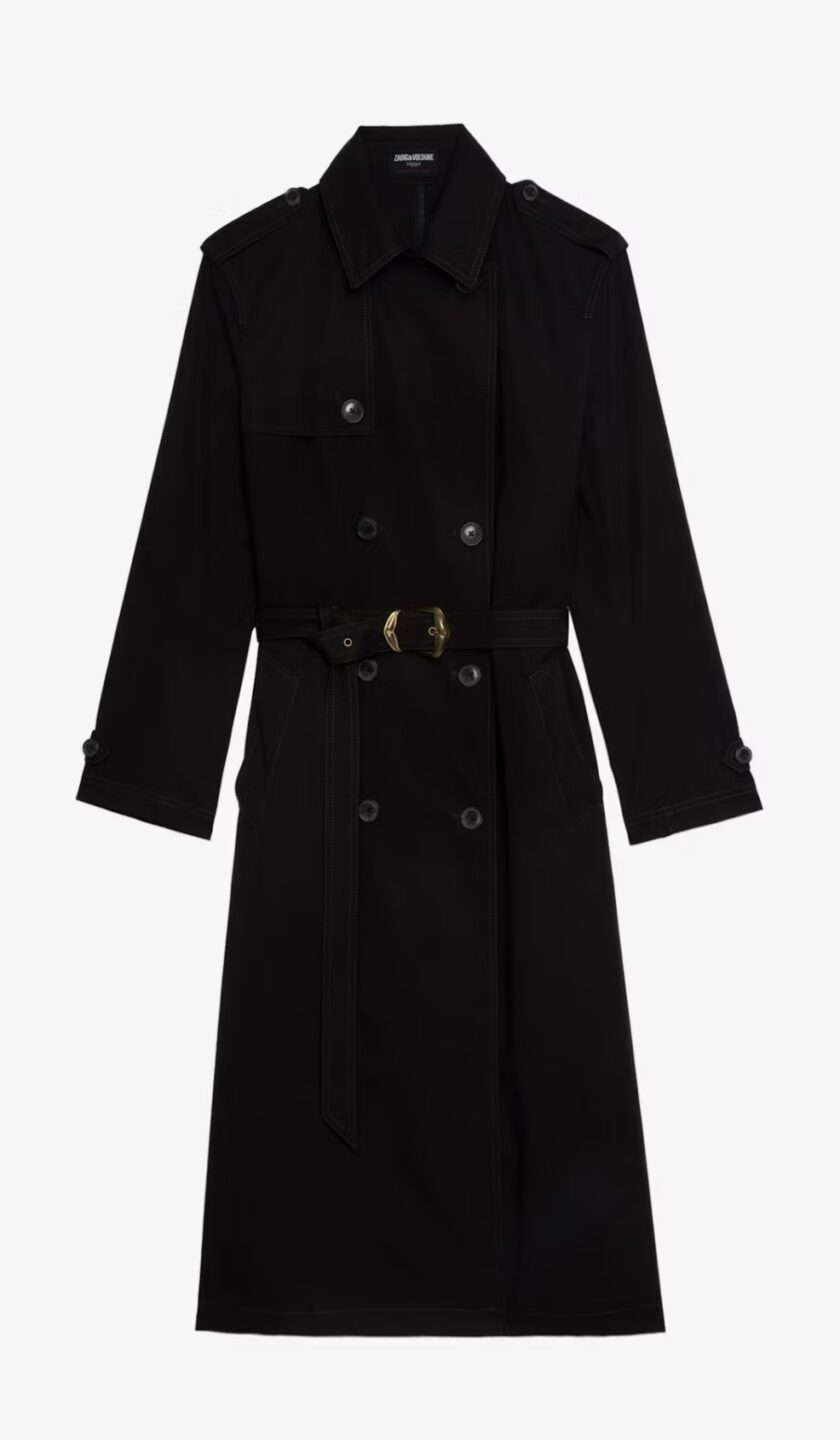 GABARDINA  COLOR MARRON ZADIG ET VOLTAIRE