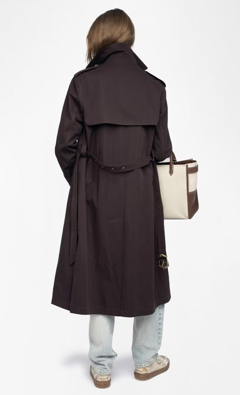 GABARDINA  COLOR MARRON ZADIG ET VOLTAIRE - Imagen 3