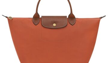 BOLSO  COLOR LADRILLO LONGCHAMP