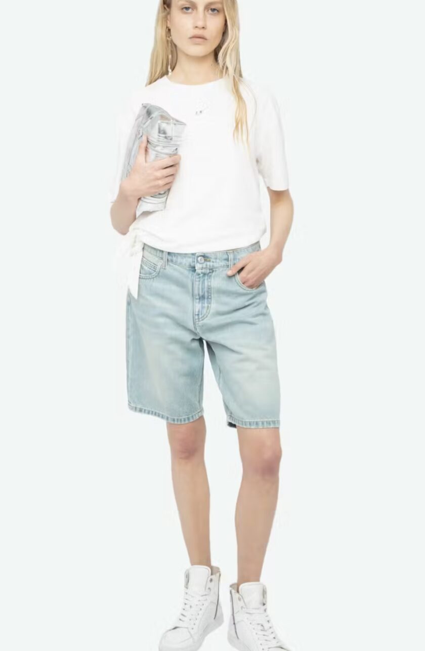 BERMUDAS  COLOR AZUL ZADIG ET VOLTAIRE - Imagen 3