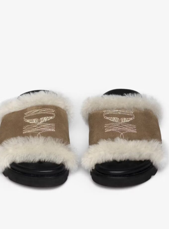 Mules Teddy Bare Shearling ZADIG ET VOLTAIRE