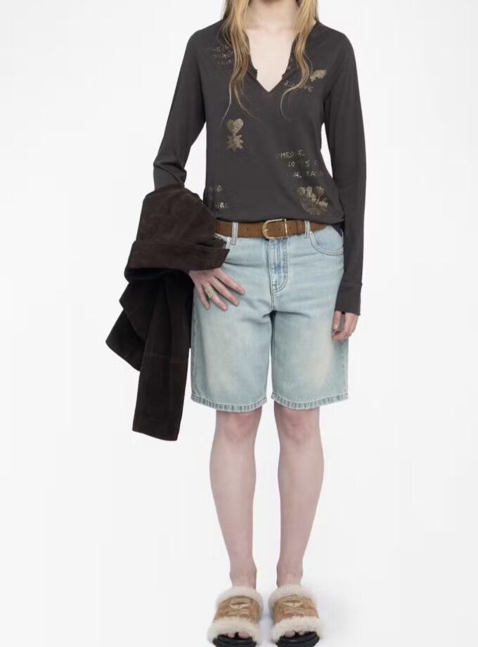 Mules Teddy Bare Shearling ZADIG ET VOLTAIRE