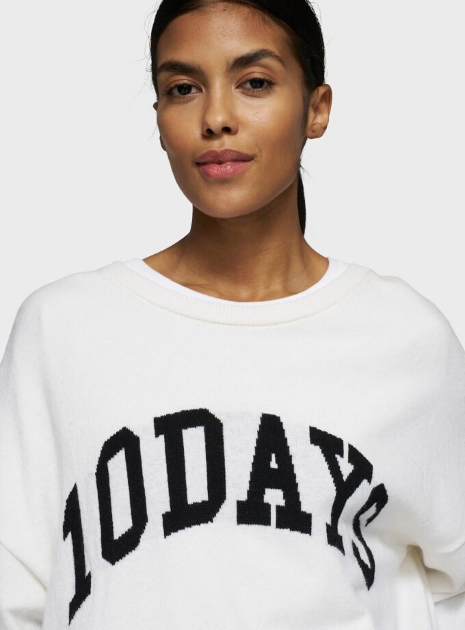 Suéter de punto llamativo 10DAYS