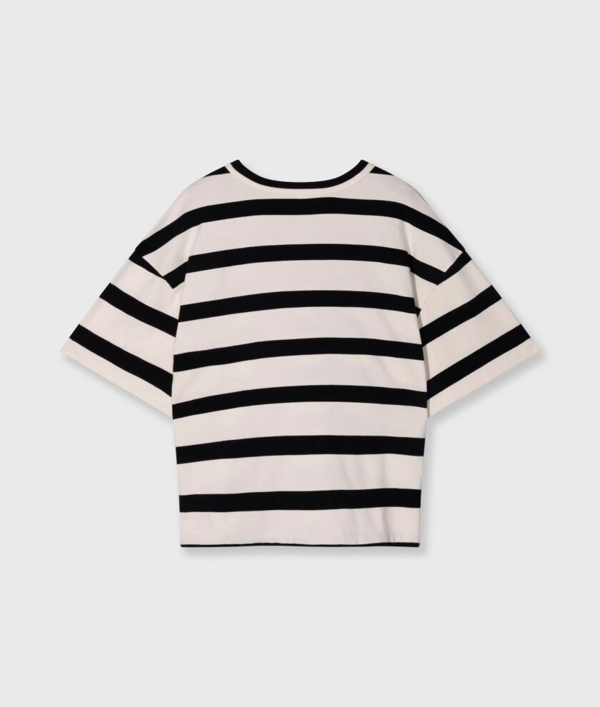 Camiseta con rayas fruncidas 10DAYS - Imagen 3