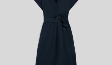 Vestido largo con cinturón ASPESI