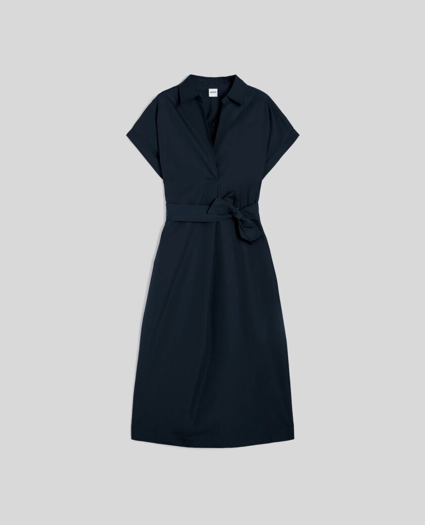 Vestido largo con cinturón ASPESI