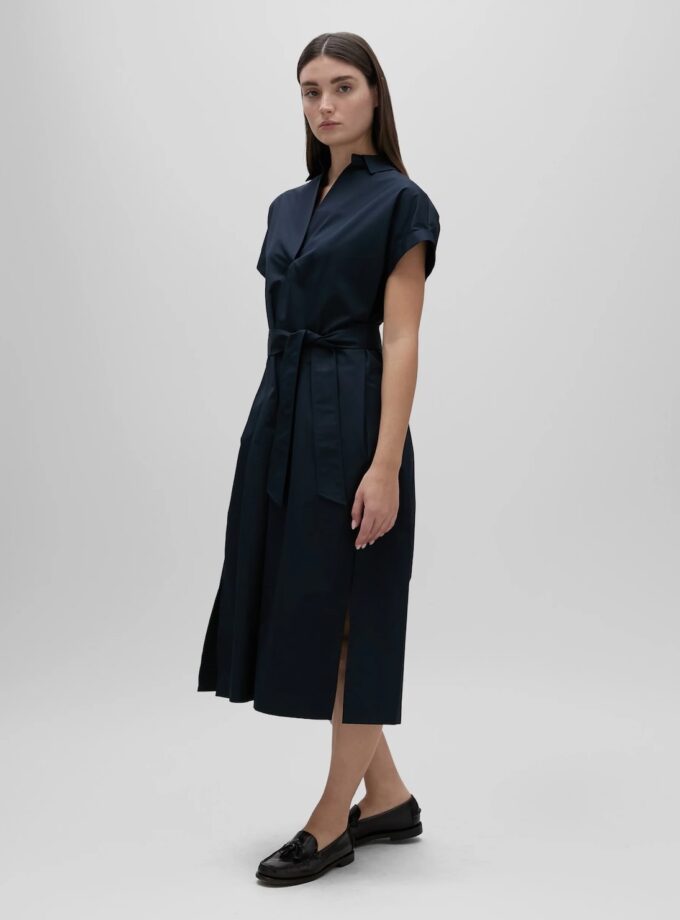 Vestido largo con cinturón ASPESI