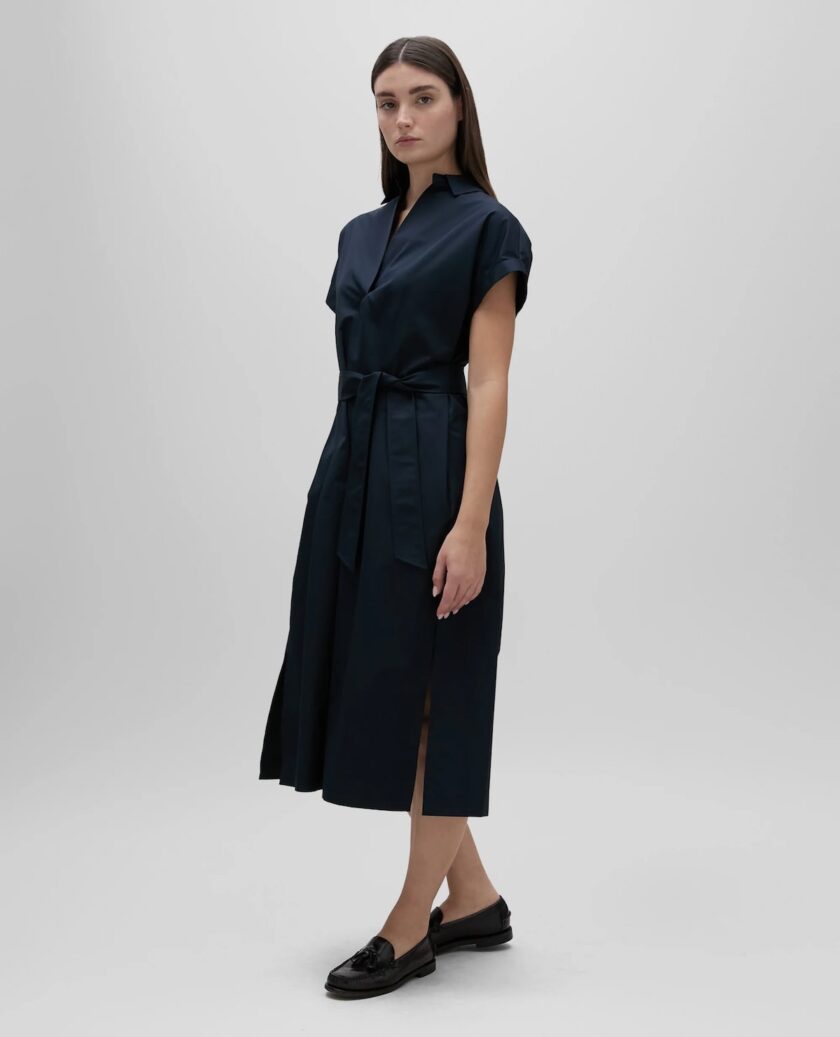 Vestido largo con cinturón ASPESI - Imagen 2