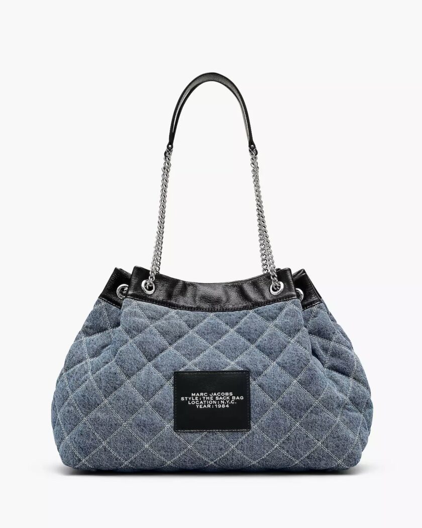 The Quilted
Denim Chain Sack Bag MARC JACOBS - Imagen 3