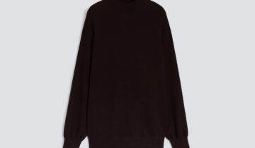 Jersey de lana merino con cuello cisne ASPESI