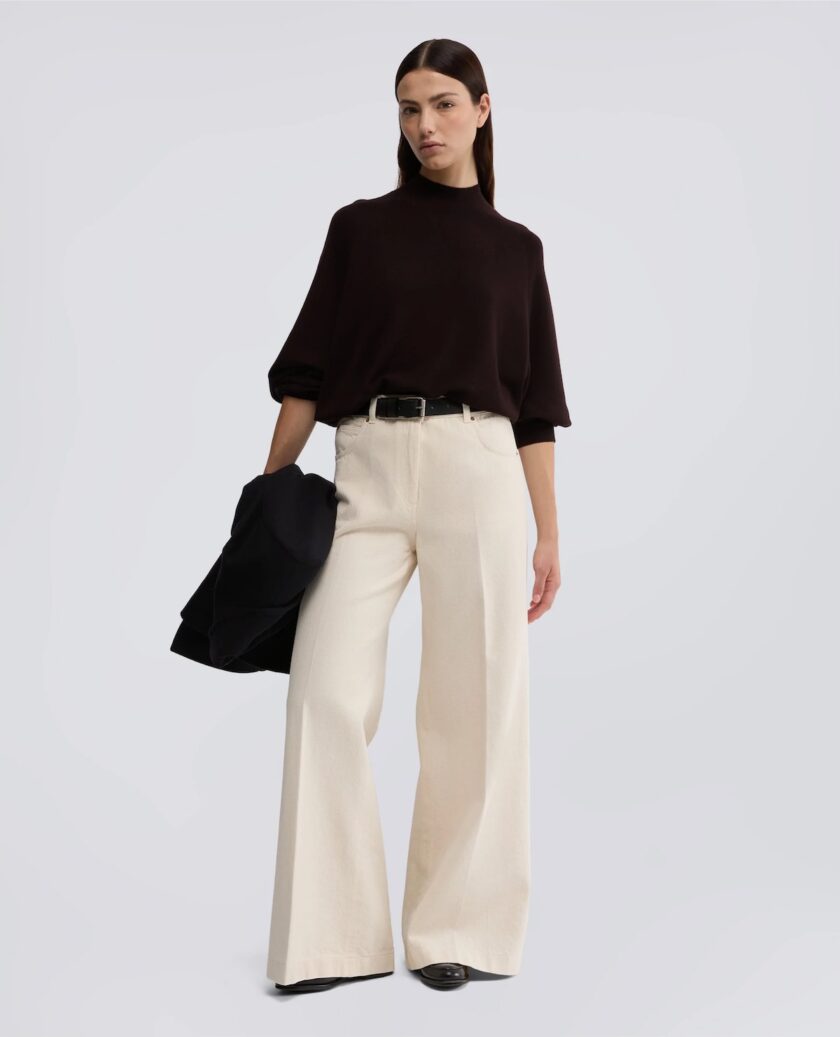 Jersey de lana merino con cuello cisne ASPESI - Imagen 2