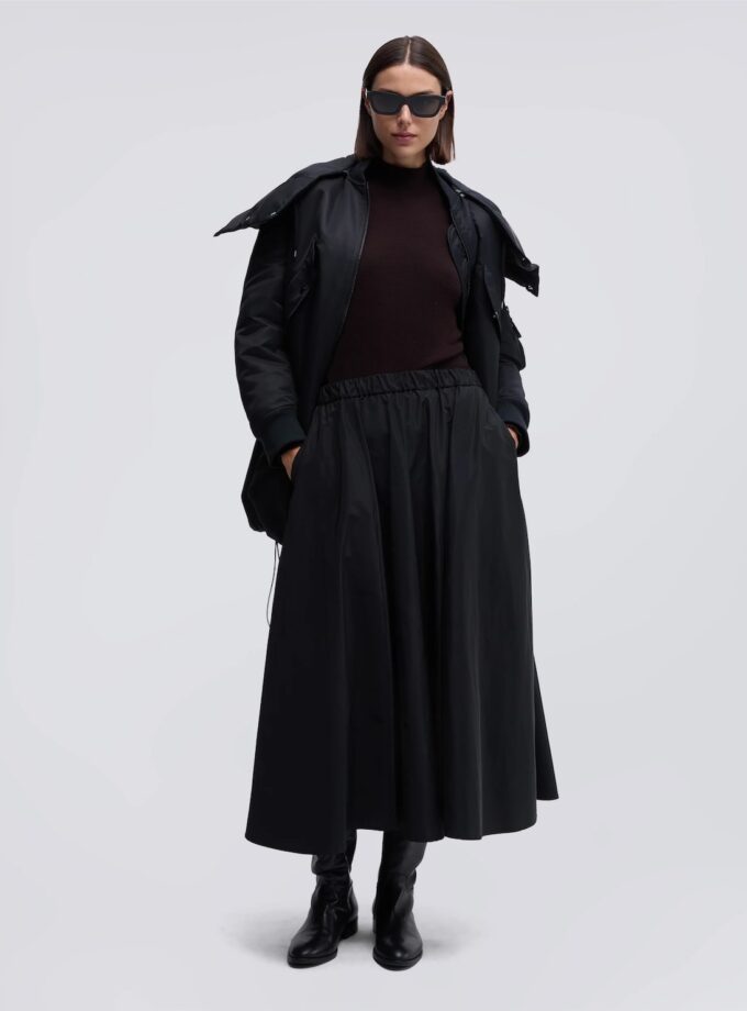 Falda midi plisada ASPESI