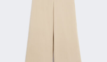 Pantalón de gabardina de algodón WEEKEND MAX MARA